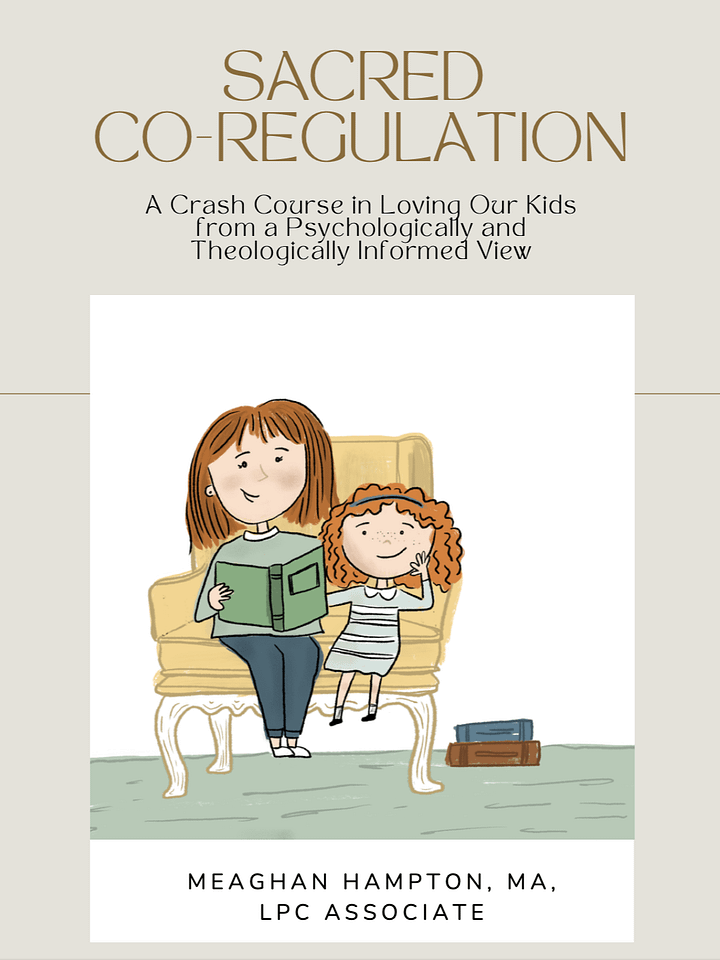 Sacred Co-Regulation: A Crash Course in Loving Our Kids from a Psychologically and Theologically Informed View product image (1)