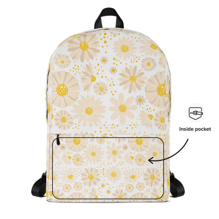 KC, At My Limit (kitty), Flowery Backpack product image (5)