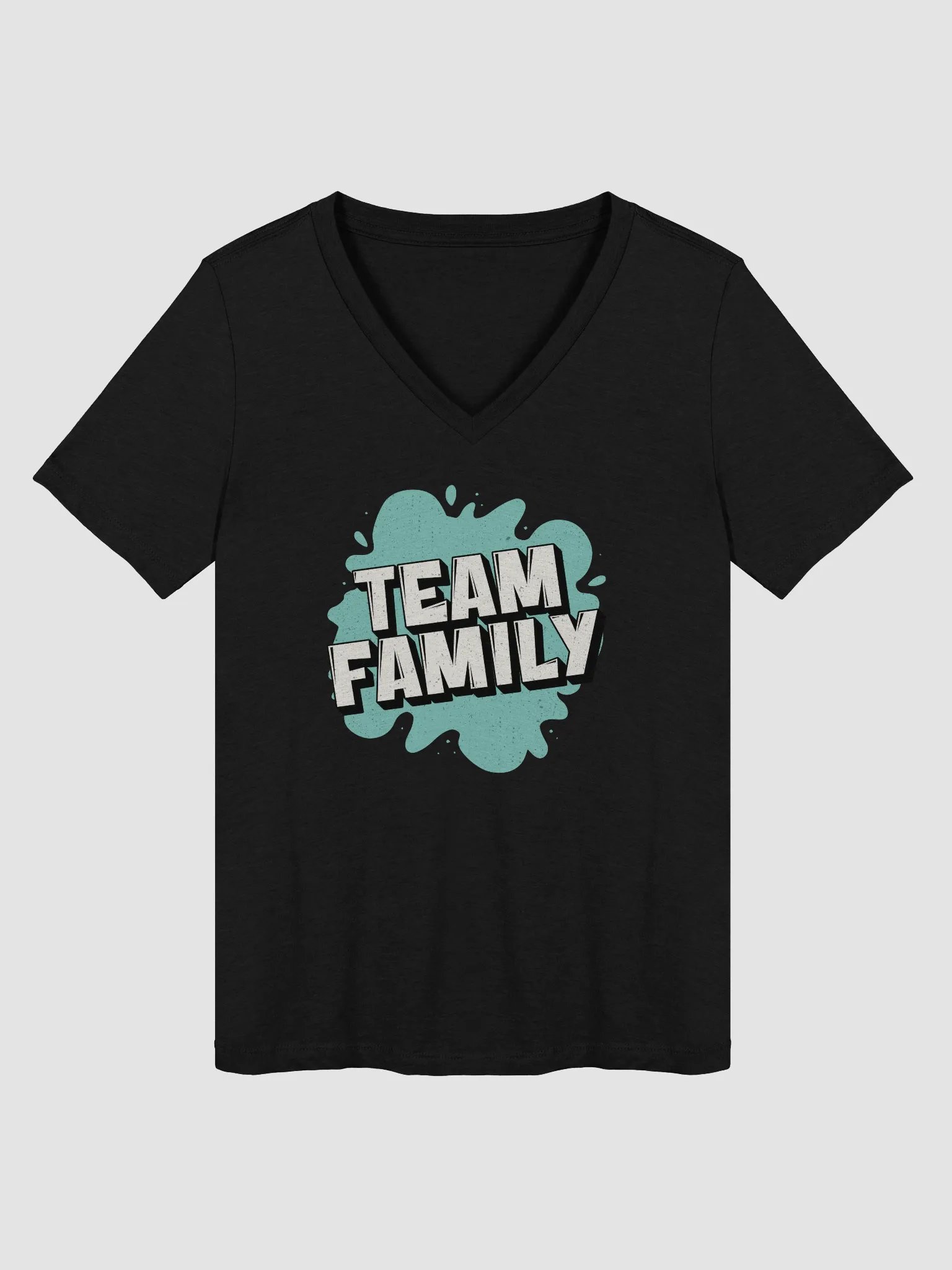 Team Family Women's V-Neck T-Shirt product image (4)
