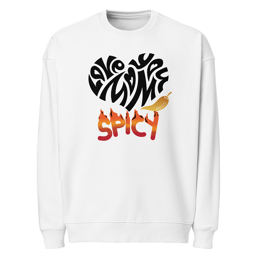 Flaming Hot Pepper Organic Sweatshirt product image (1)