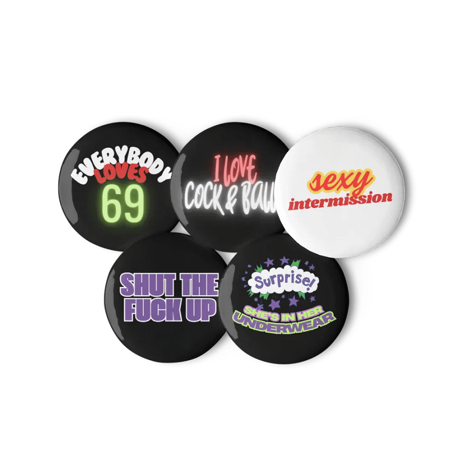 Naughty Button Set product image (3)