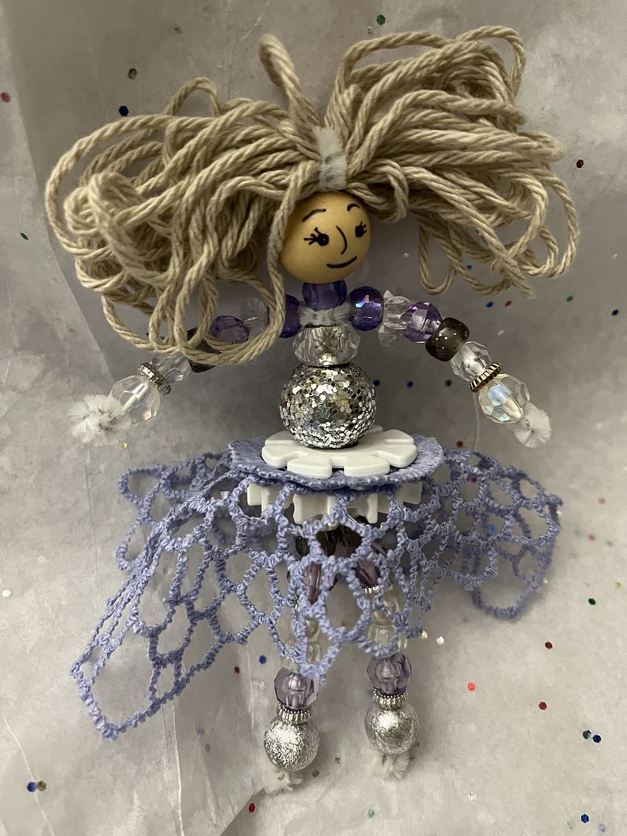 Lavender n Lace Doll/Ornament product image (1)