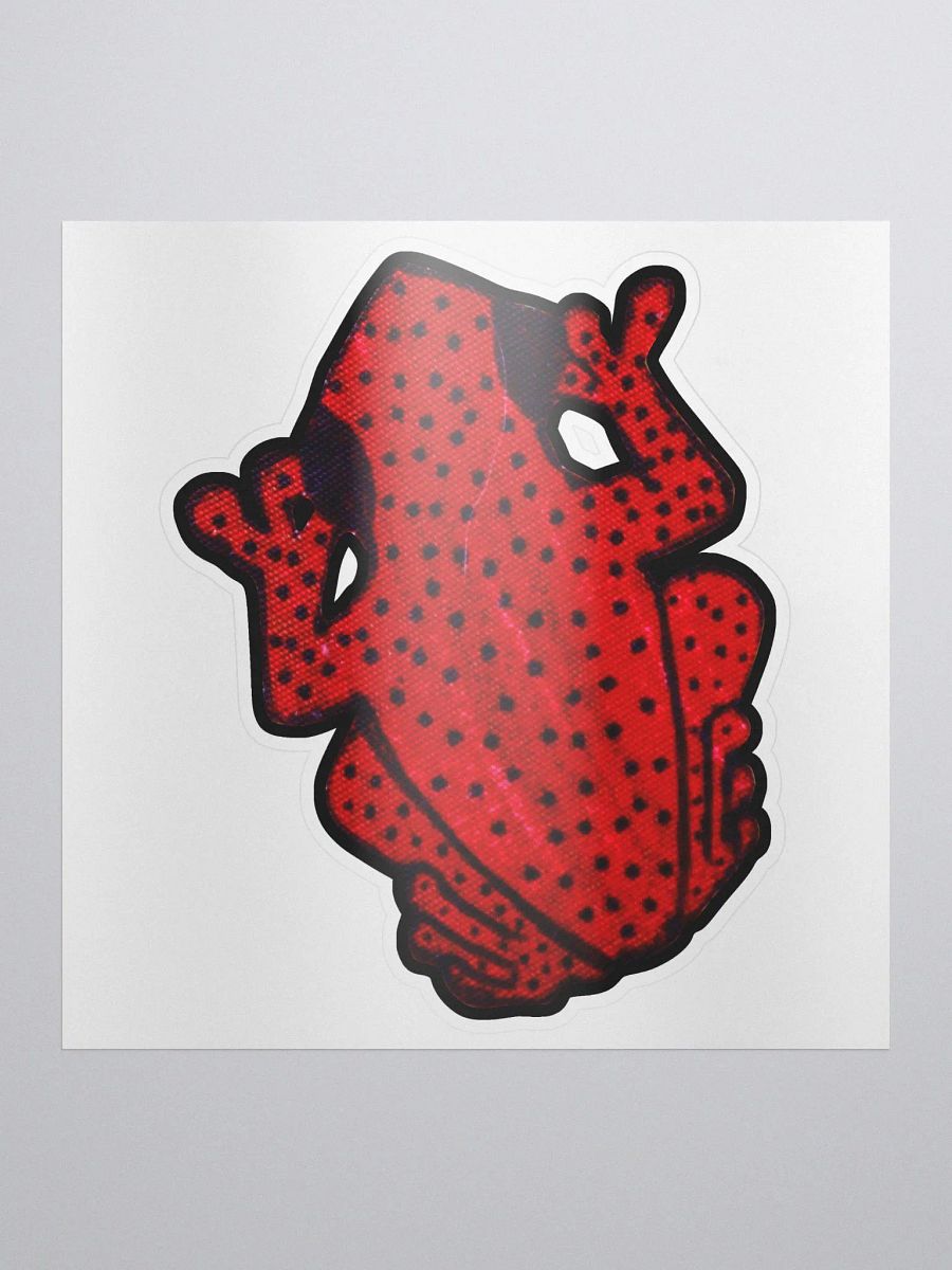 Big Frog Sticker in Ladybug product image (1)