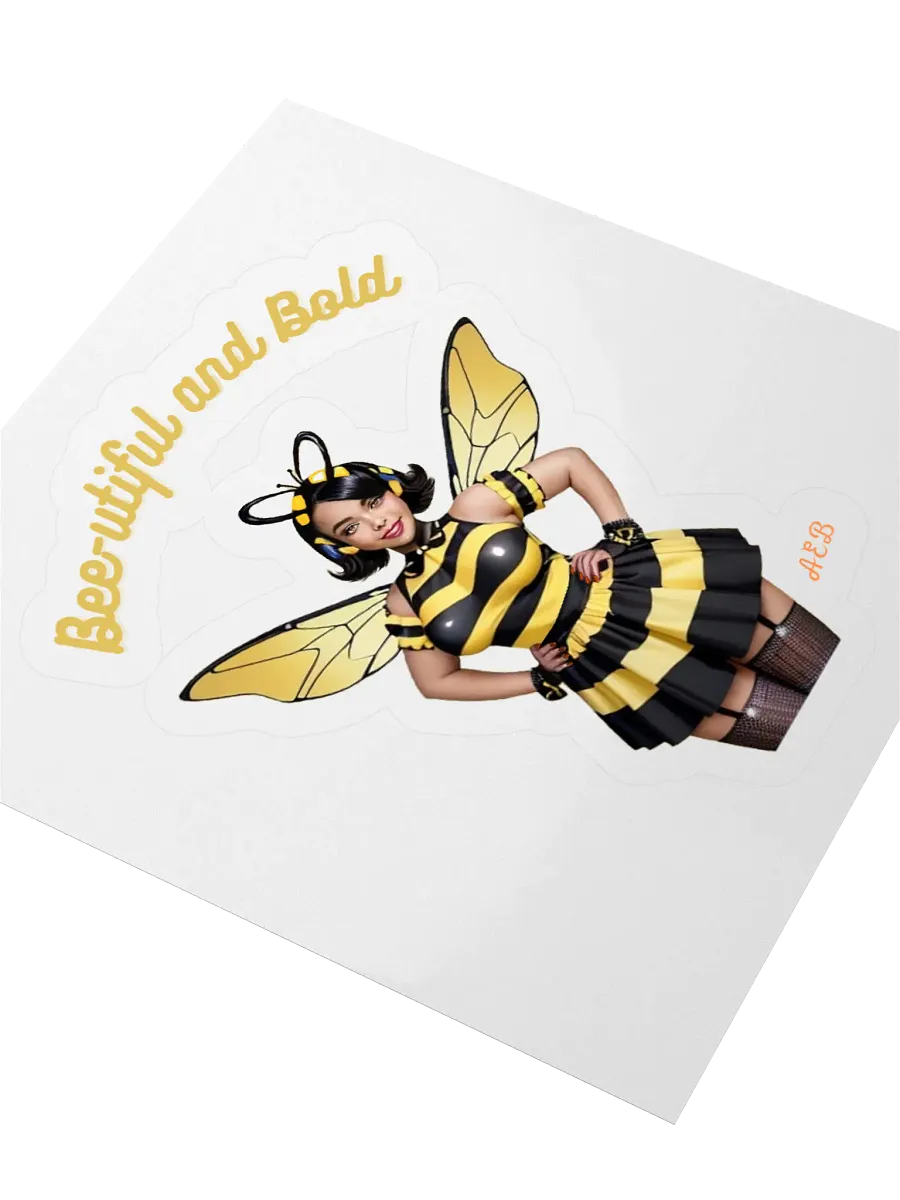 Bee Yourself Kiss Cut Stickers product image (1)