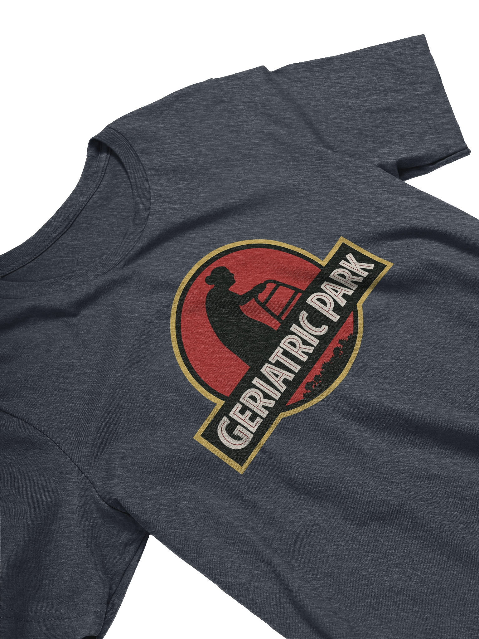 Geriatric Park T-Shirt – Funny Jurassic Park Parody Tee product image (3)