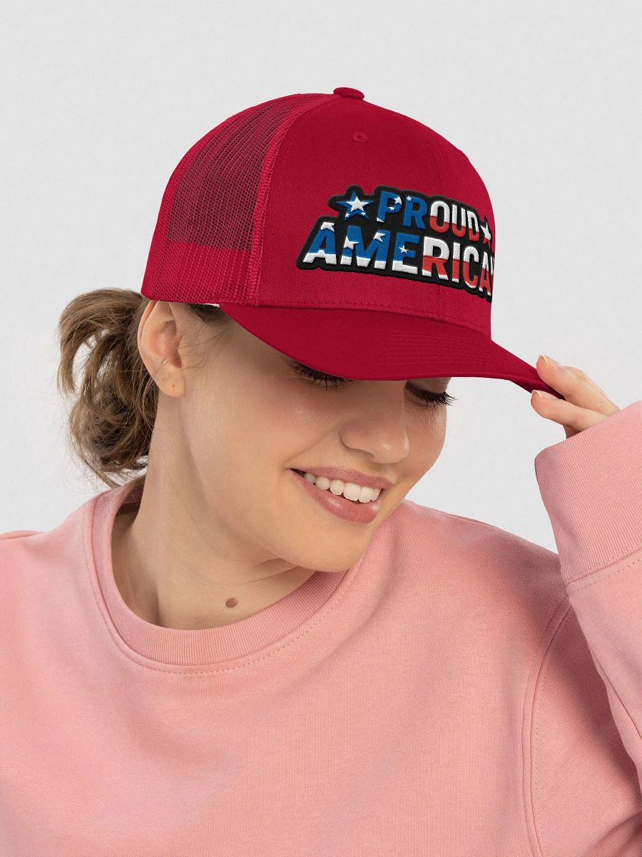 Trucker Cap: Proud American product image (5)