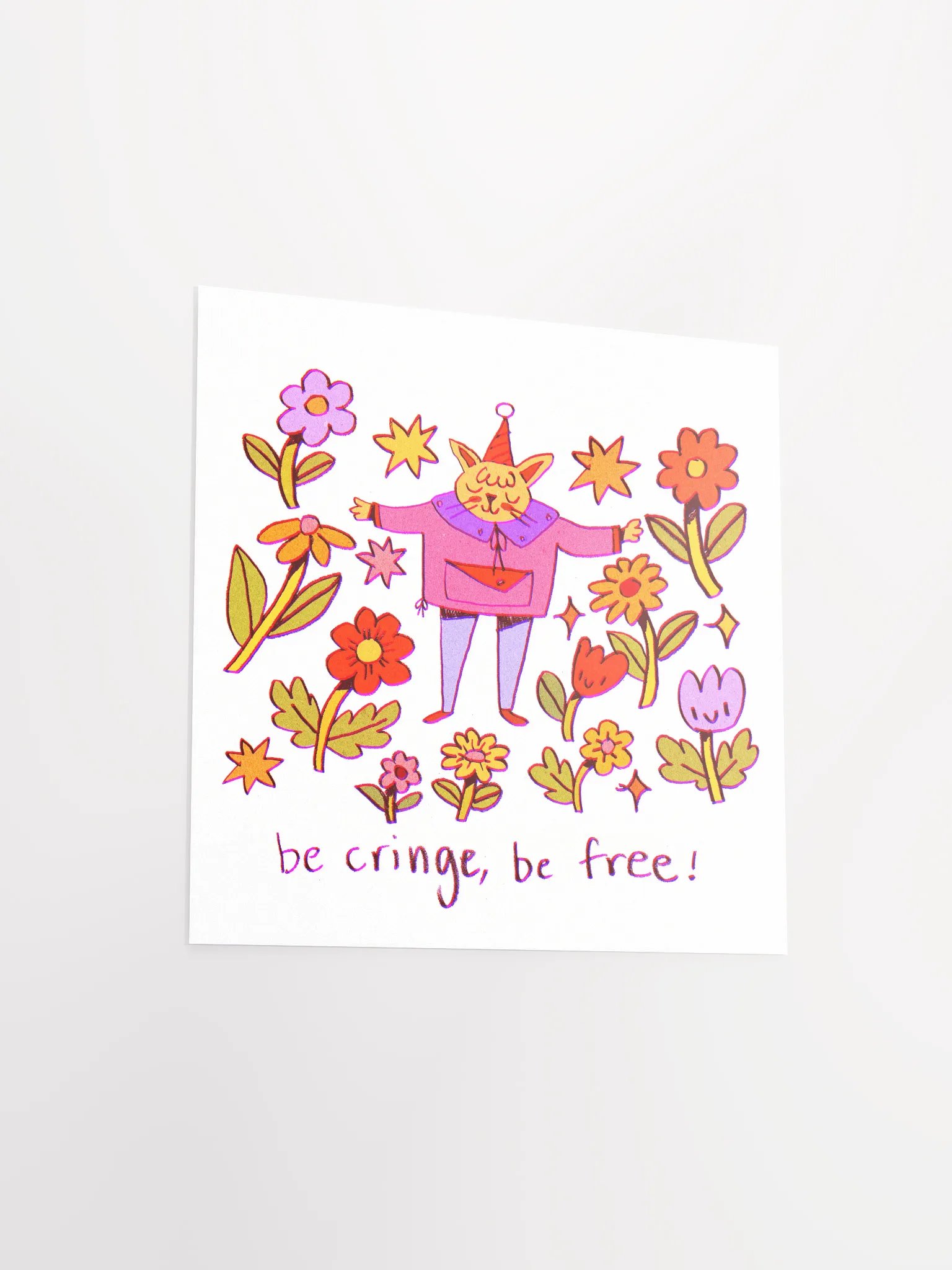 Be Cringe, Be Free Print product image (4)