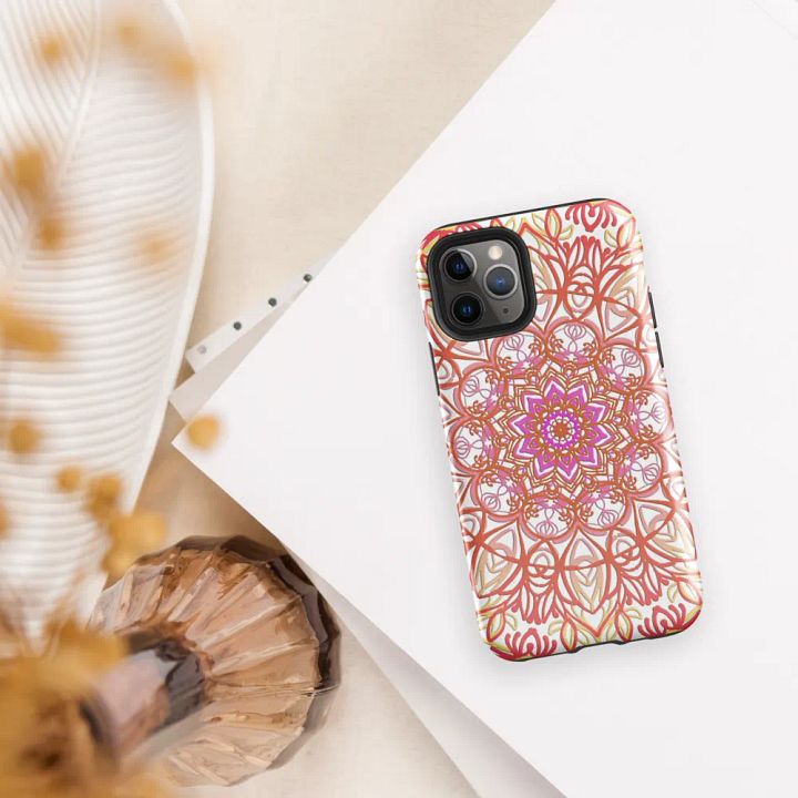 Radiant Mandala iPhone® Tough Case product image (2)