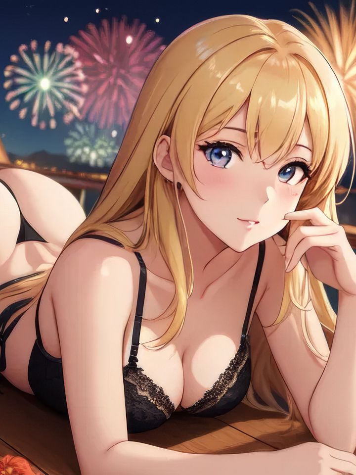Tease and Tunes - 4K Chill Champagne Lofi Wallpaper product image (1)