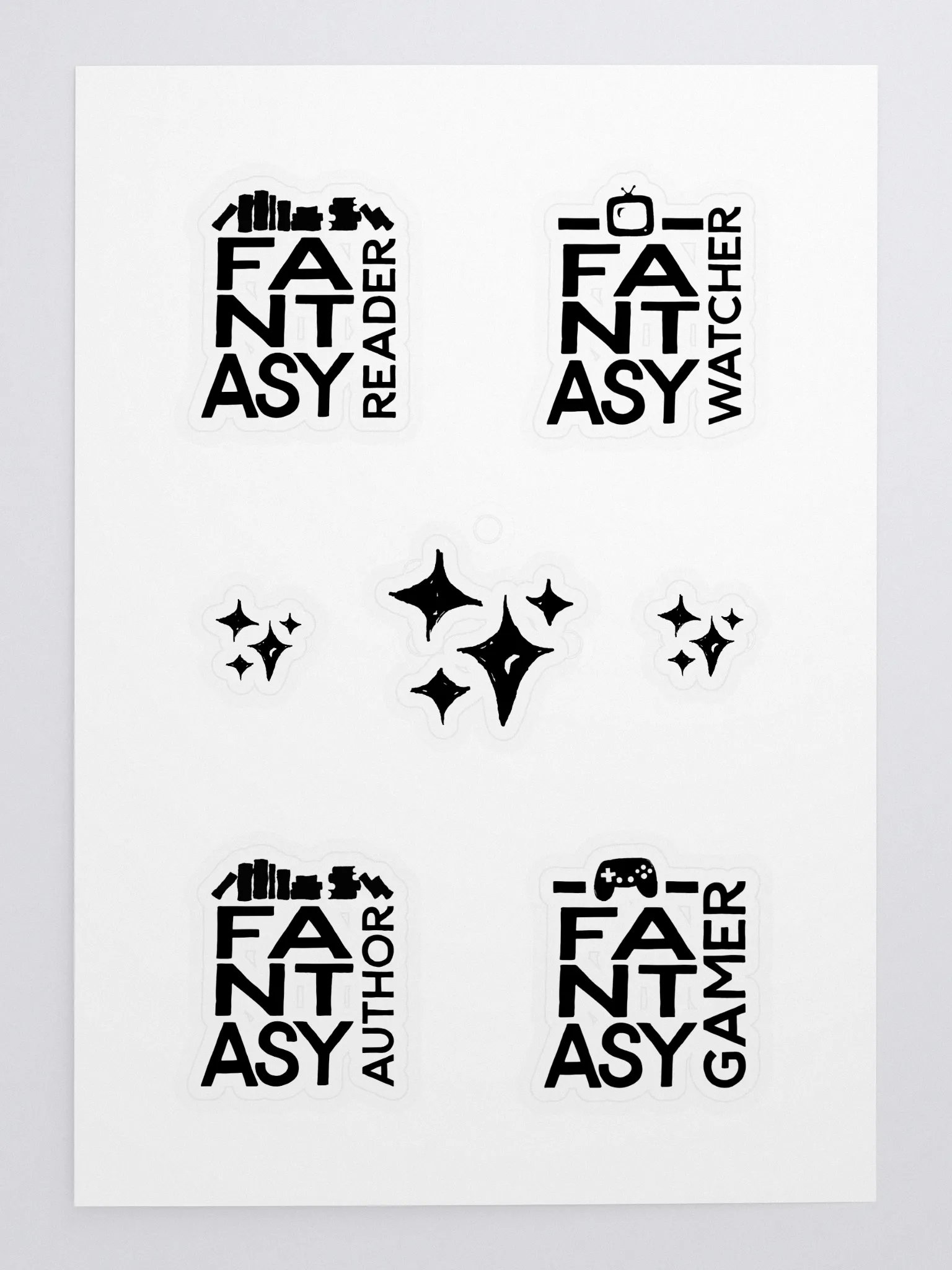 Fantasy Lover Sticker Sheet product image (3)