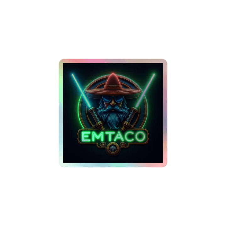 EMTaco Holographic Sticker Pack product image (1)
