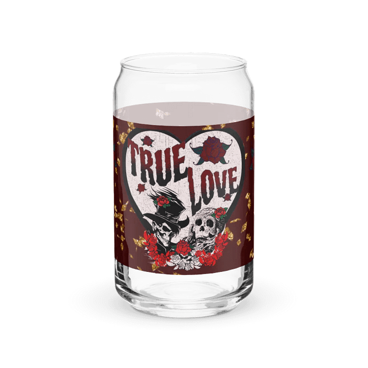 Gothic Eternal Love Glass Tumbler product image (2)