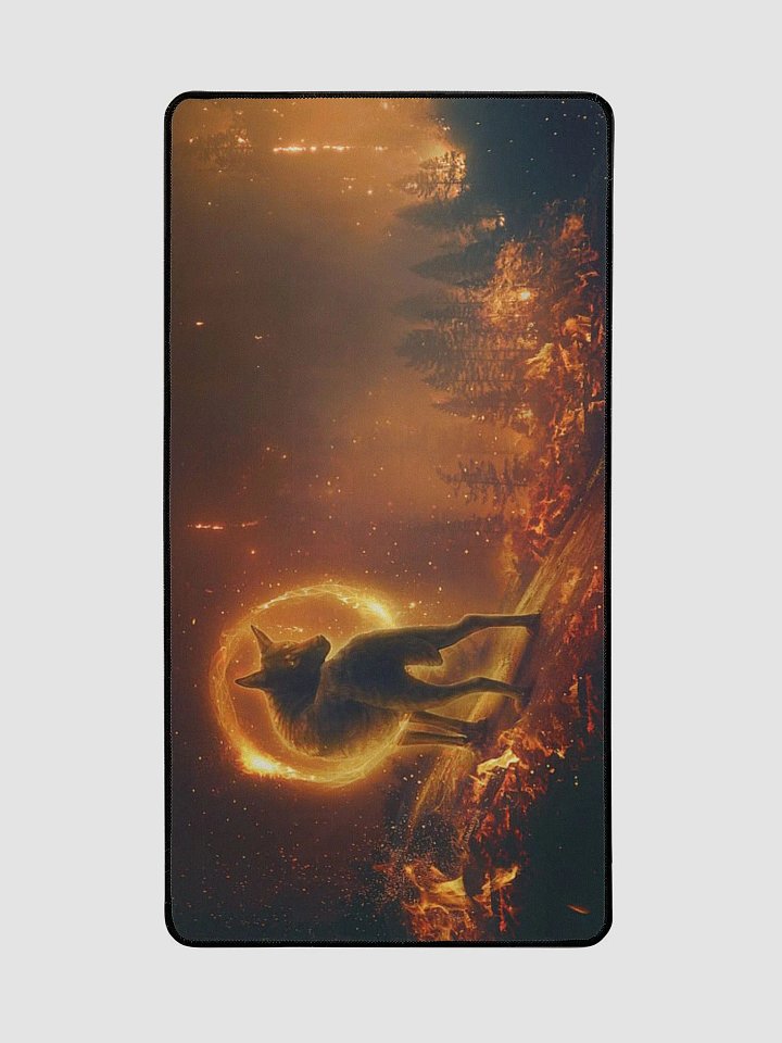 Big Forest Fire Desk Mat product image (2)