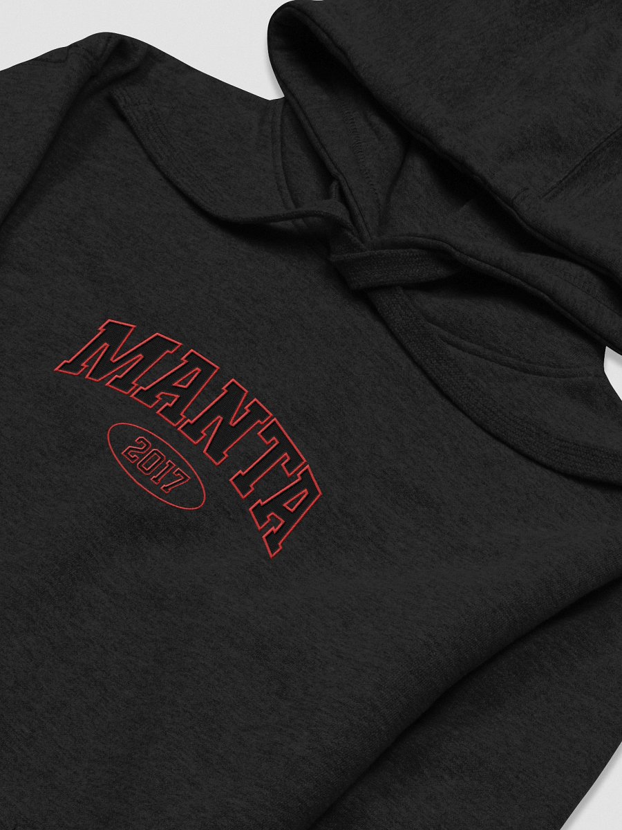 MANTA Black hoodie product image (3)
