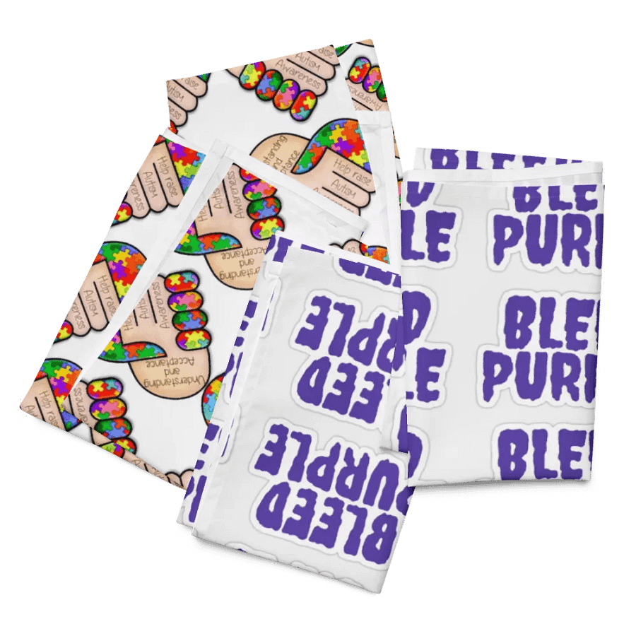 Autism awareness Napkins product image (10)