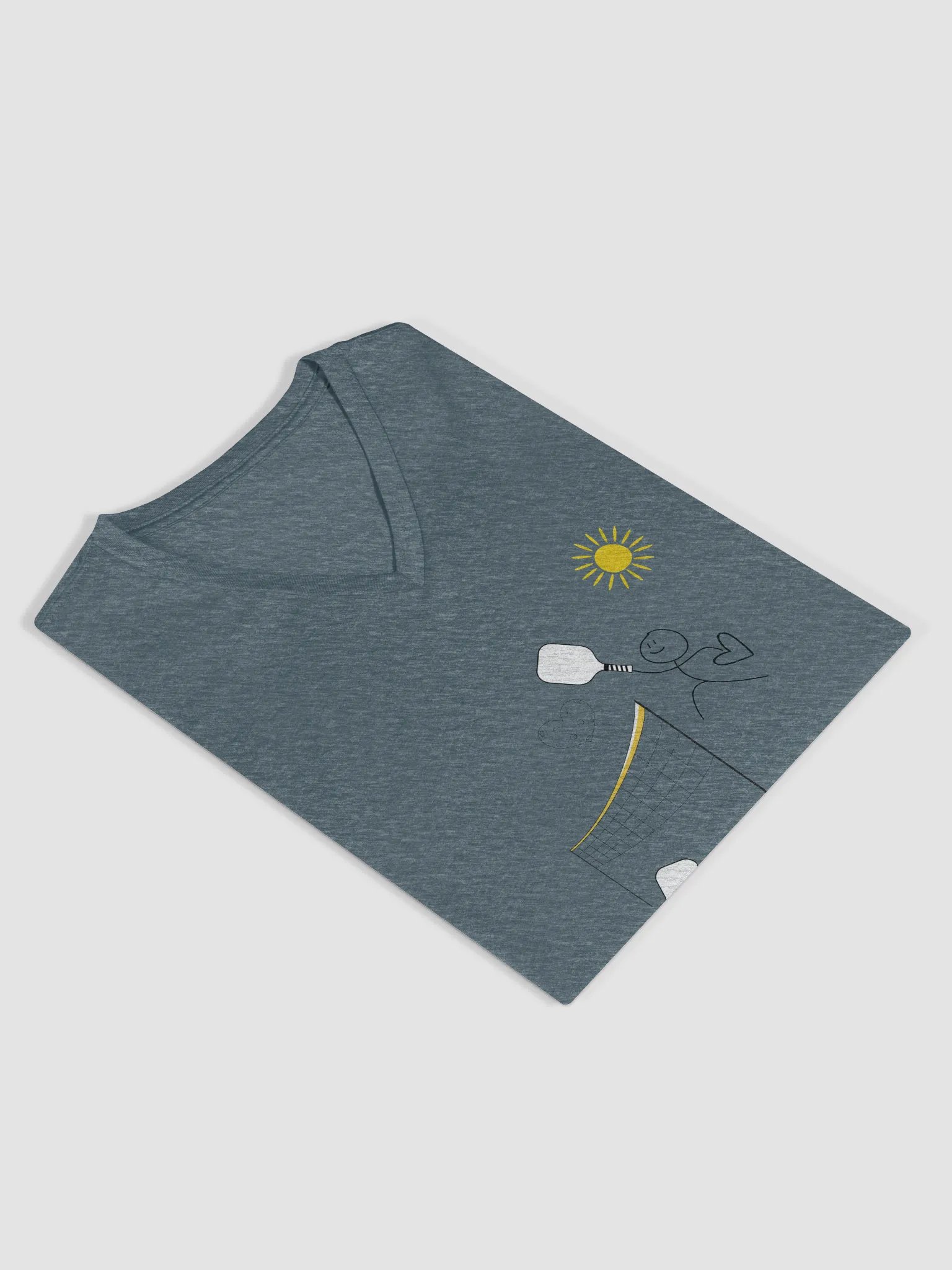 Pickleball Loves Me Bella Women's Relaxed V-Neck T-Shirt product image (9)