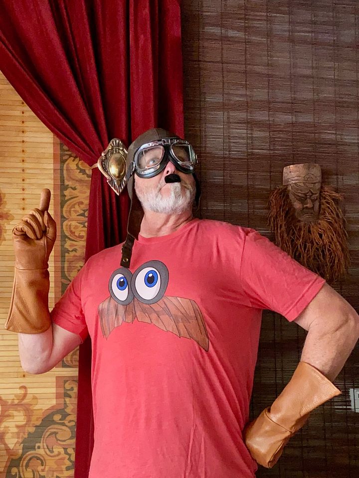 Mustachio Triblend T-Shirt product image (1)