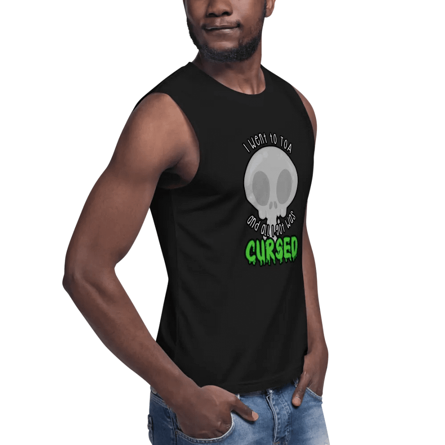 All I Got Was Cursed - Priest - Men's Style Muscle Tank product image (8)