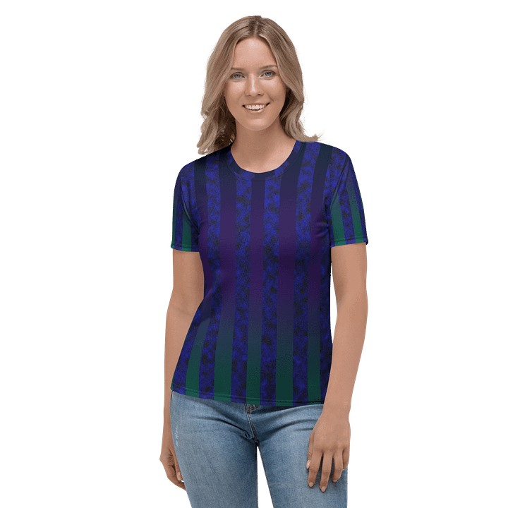 Ocean Stripes Fitted T-Shirt product image (2)