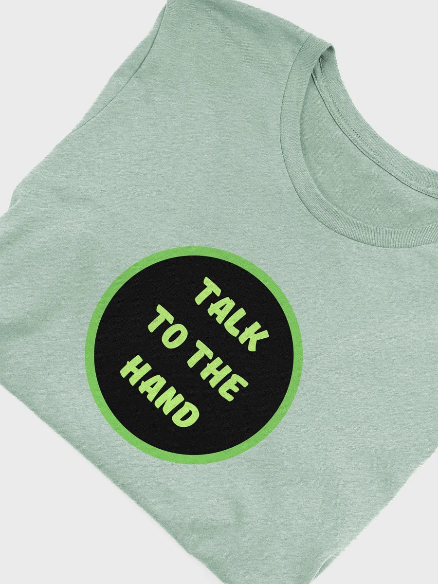 Empowerment 'HAND' Circle Graphic Tee - green product image (5)