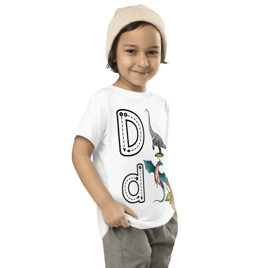 JoBeths' Design👚  Dd White Toddler T-Shirt product image (3)