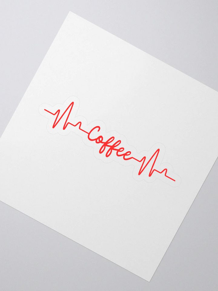 Coffee Heartbeat Sticker product image (2)
