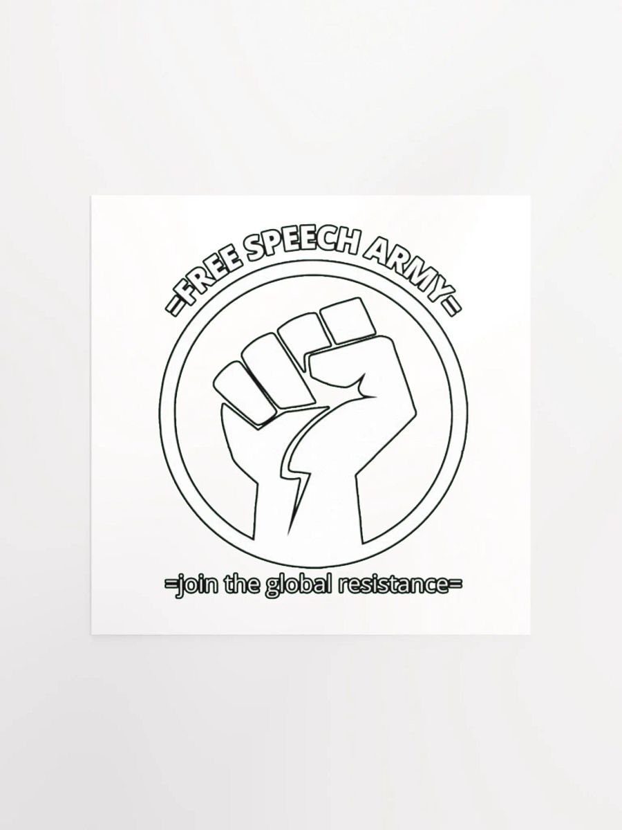 FREE SPEECH ARMY product image (1)