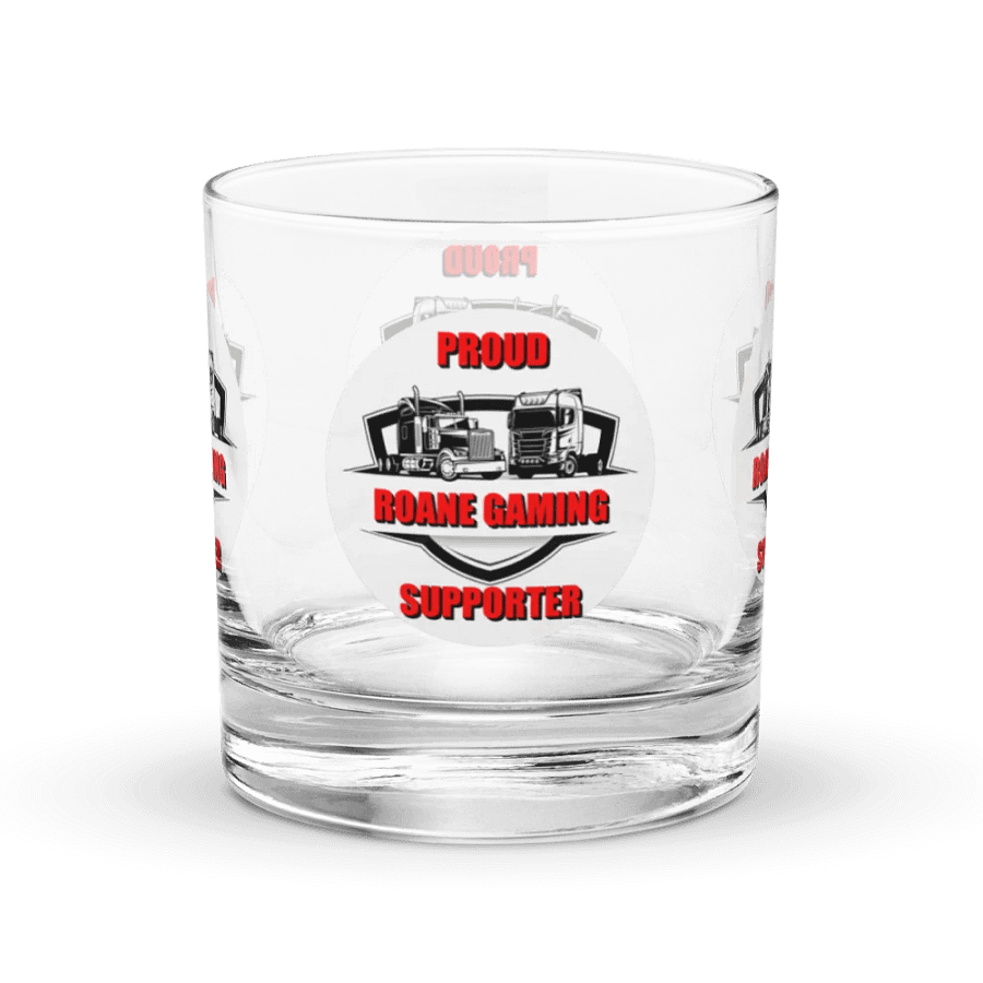Proud Roane Gaming Supporter Rock Glass product image (2)