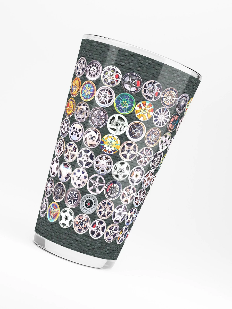 All the wheels - Pint Glass product image (6)