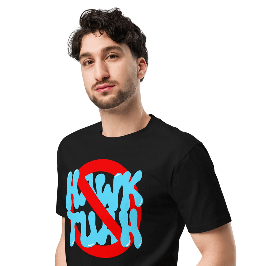 No Hawk Tuah Premium T-Shirt product image (5)
