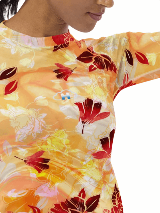 Sunset garden-Women's Rash Guard product image (2)