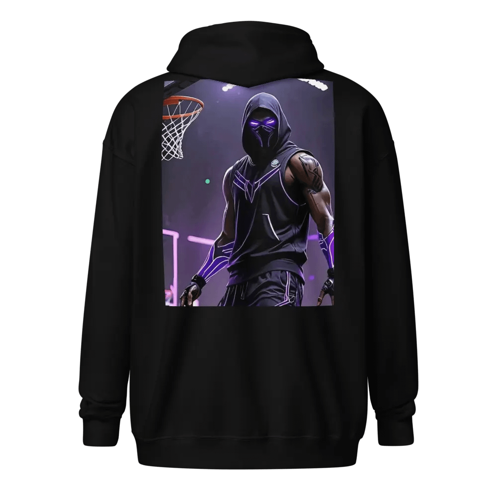 Glowing Futurist Zip Hoodie product image (1)