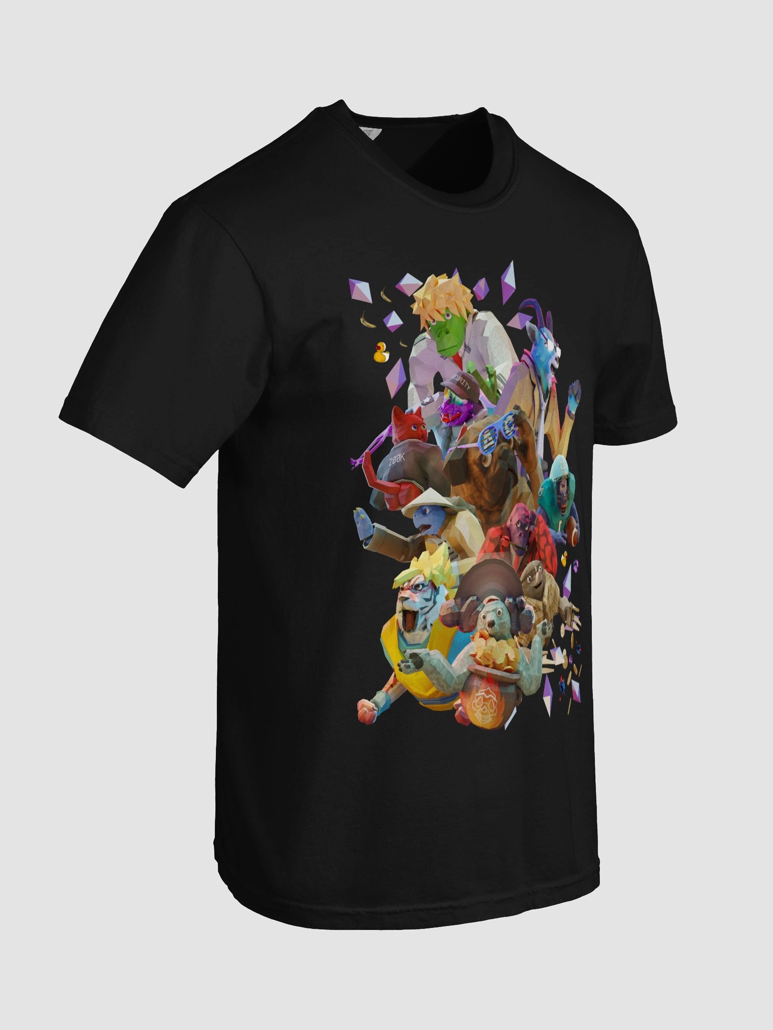 T-shirt (Black / Characters) product image (7)