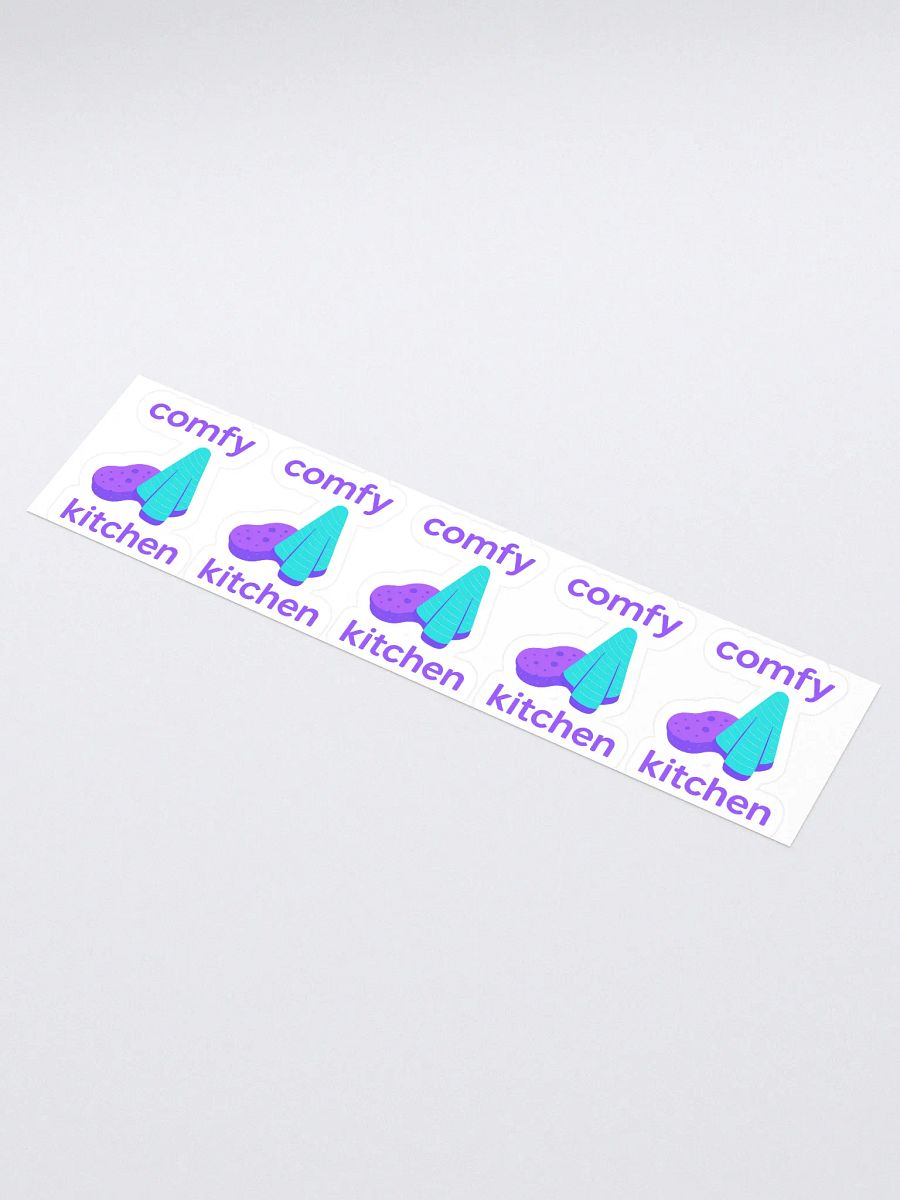 Comfy Kitchen Kiss Cut Stickers (Set of 5) product image (1)