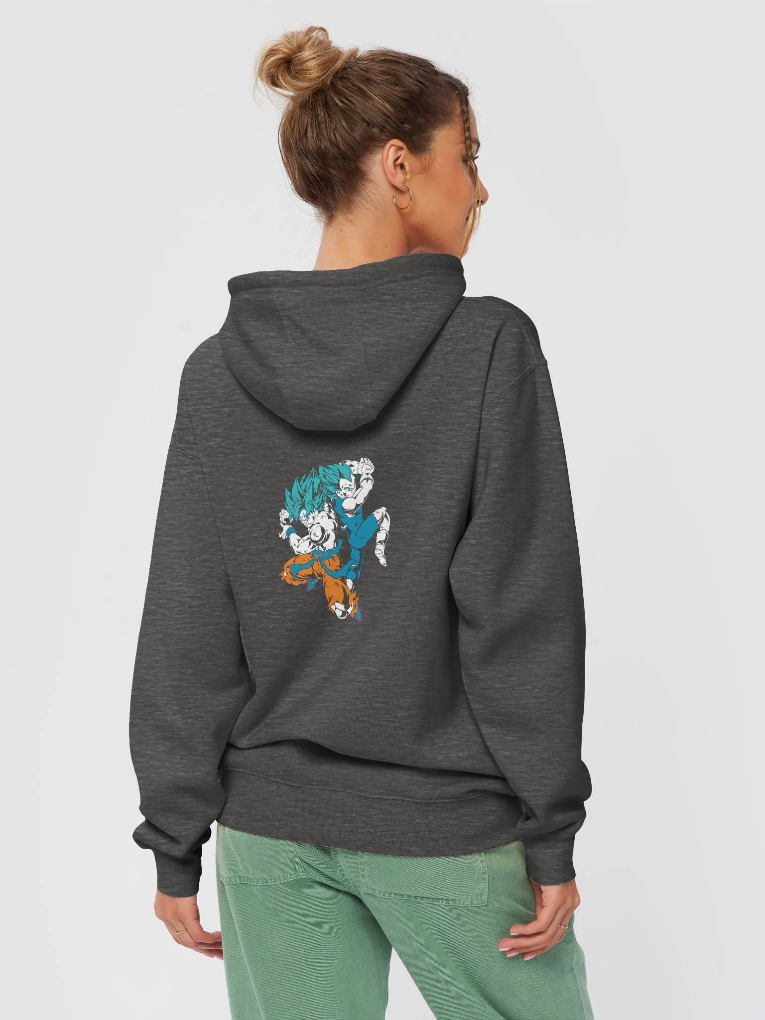 Dragon Ball Z Goku & Vegeta Lane Seven Premium Pullover Hoodie – Perfect for Anime Fans! product image (10)