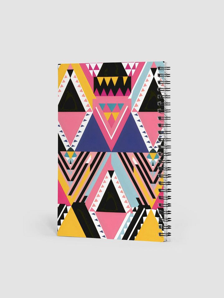 Geometric Harmony Spiral Notebook product image (2)