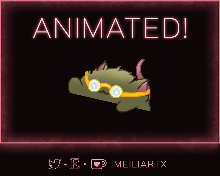 ANIMATED EMOTE Chibi Twitch Bongo Tap product image (1)