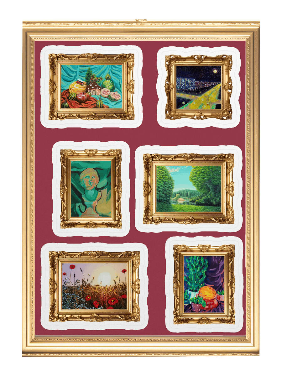 Golden Gallery Collection Sticker Sheet product image (5)