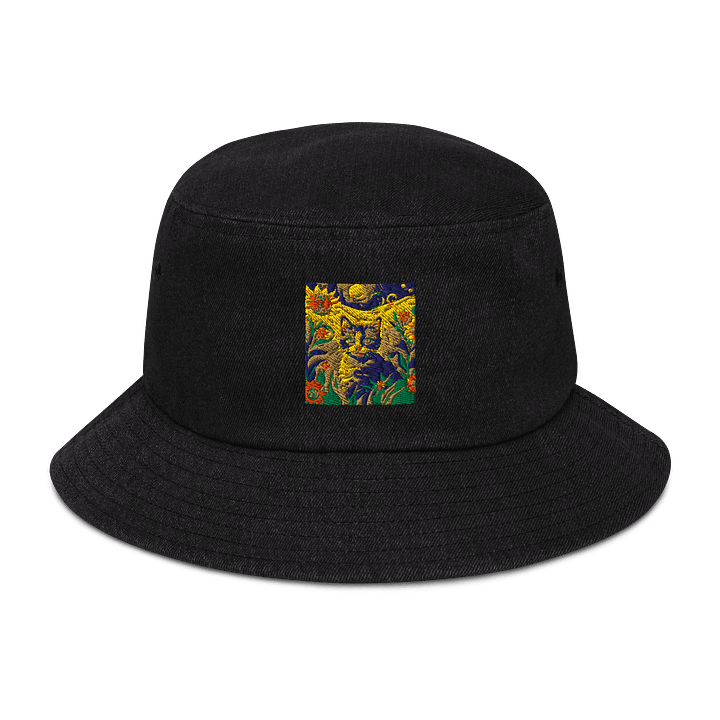 Van Gogh Cat Bucket Hat product image (1)