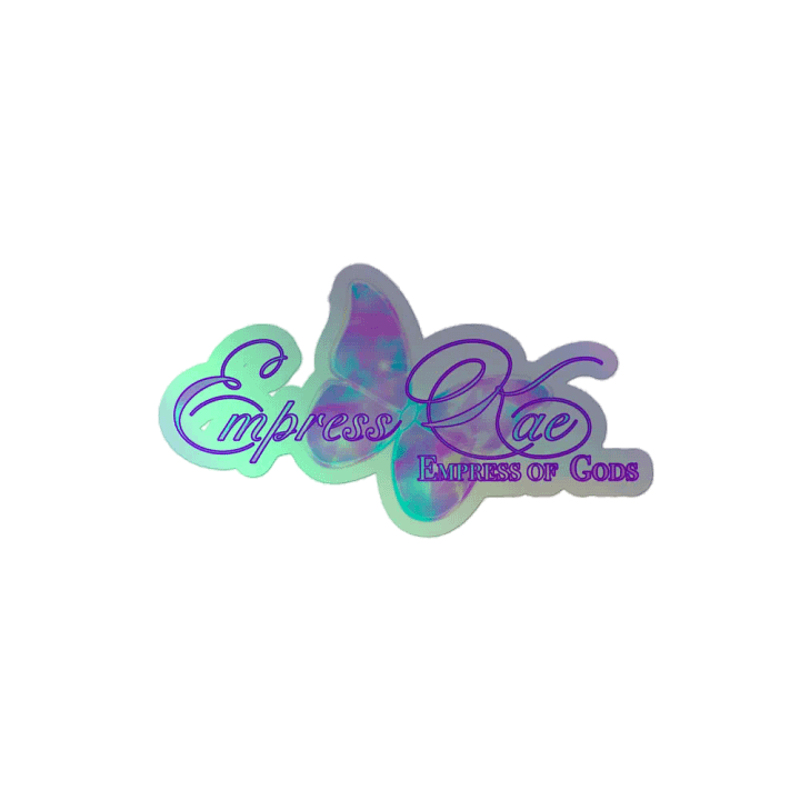 Empress Kae logo Holographic product image (2)