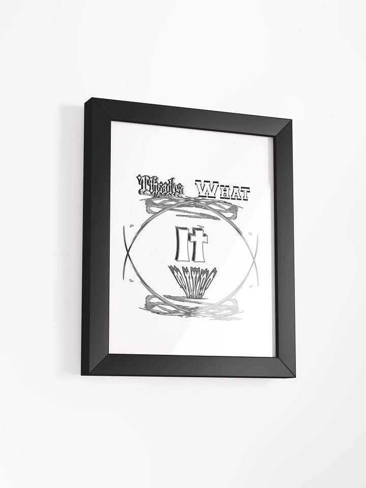 That's What It Takes - Framed - High-Quality Poster product image (2)