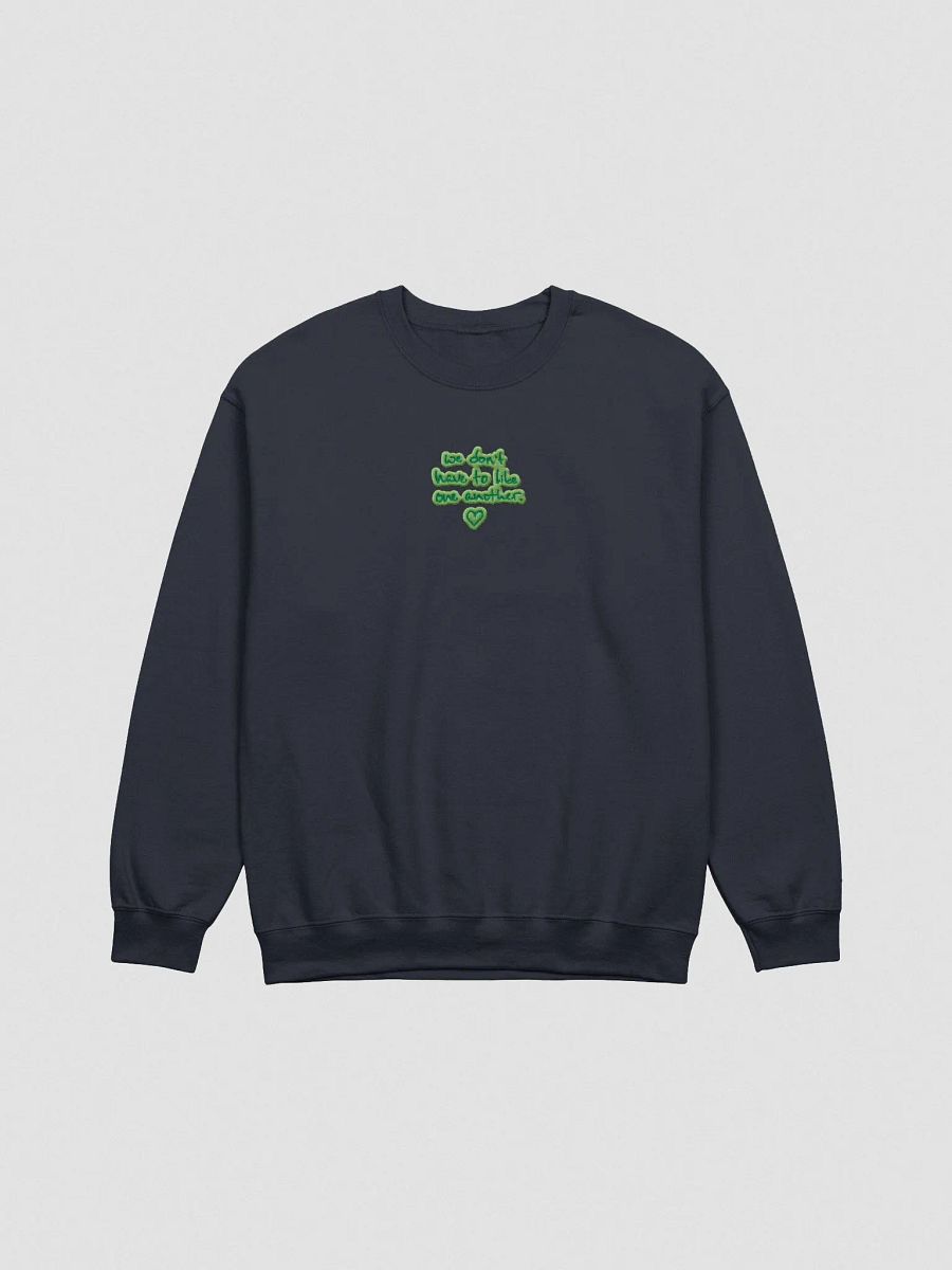 ONE ANOTHER (leaf design) embroidered crewneck product image (5)