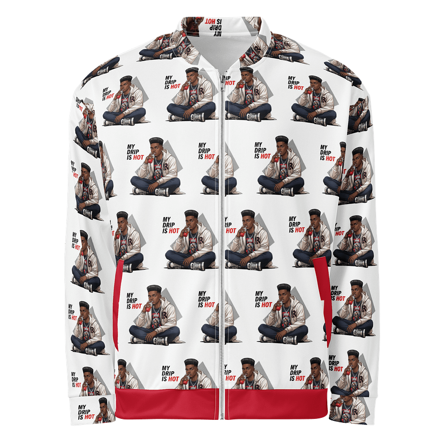 Unisex My Drip Is Hot All-Over Print Bomber Jacket product image (1)