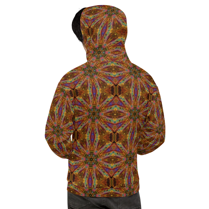 Abstract Darkly Impressive Repeating Pattern Unisex Unisex All Over Print Hoodie product image (2)