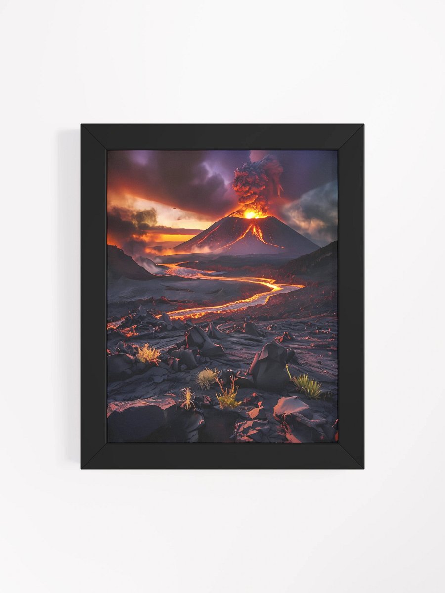 Eternal Fire Volcano Framed Poster product image (5)