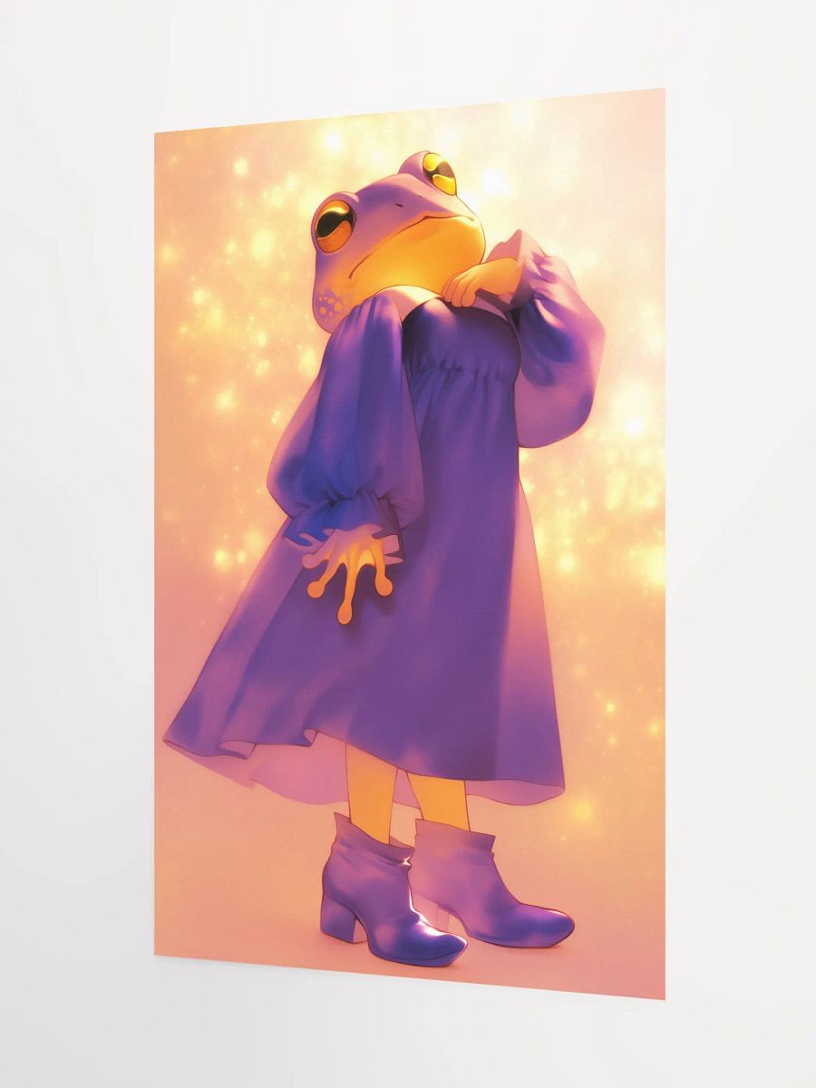 Whimsical Frog Fashion Poster product image (3)