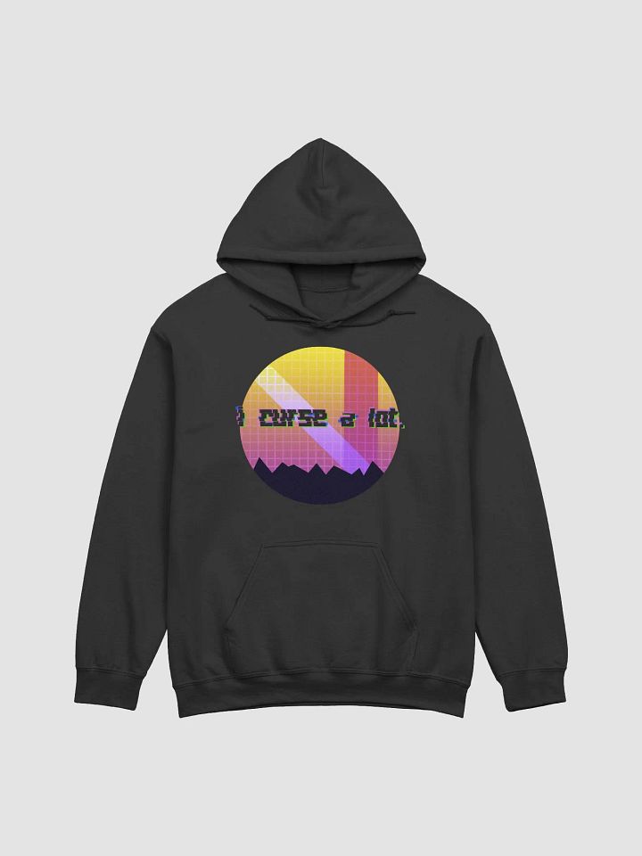 i curse a lot. Vaporwave Unisex Hoodie product image (5)
