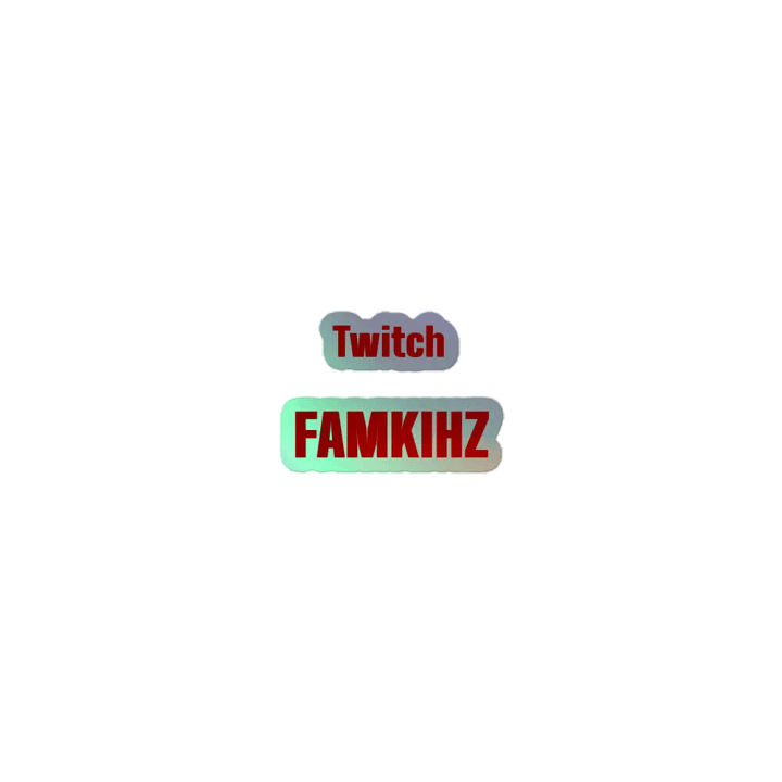 Famkihz Holographic Sticker product image (1)