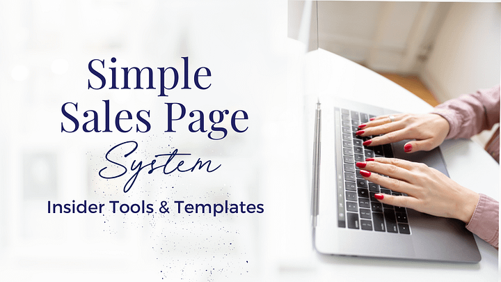 Simple Sales Page System product image (1)