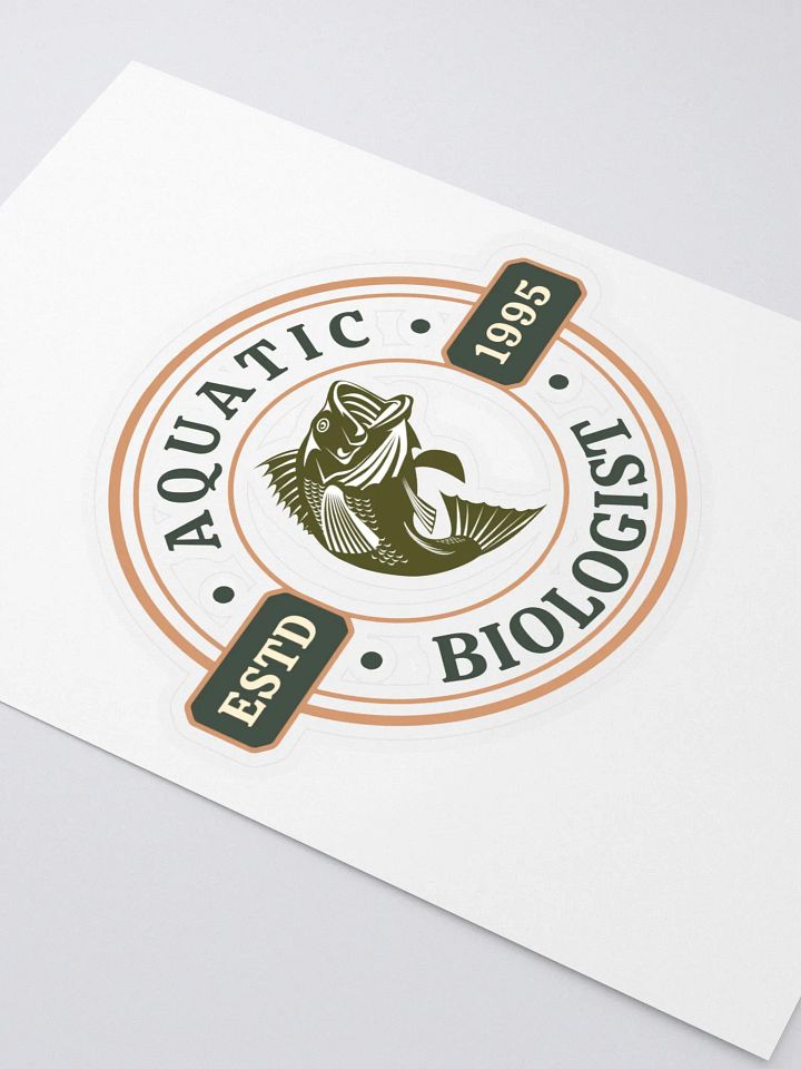 Aquatic Biologist Sticker product image (2)